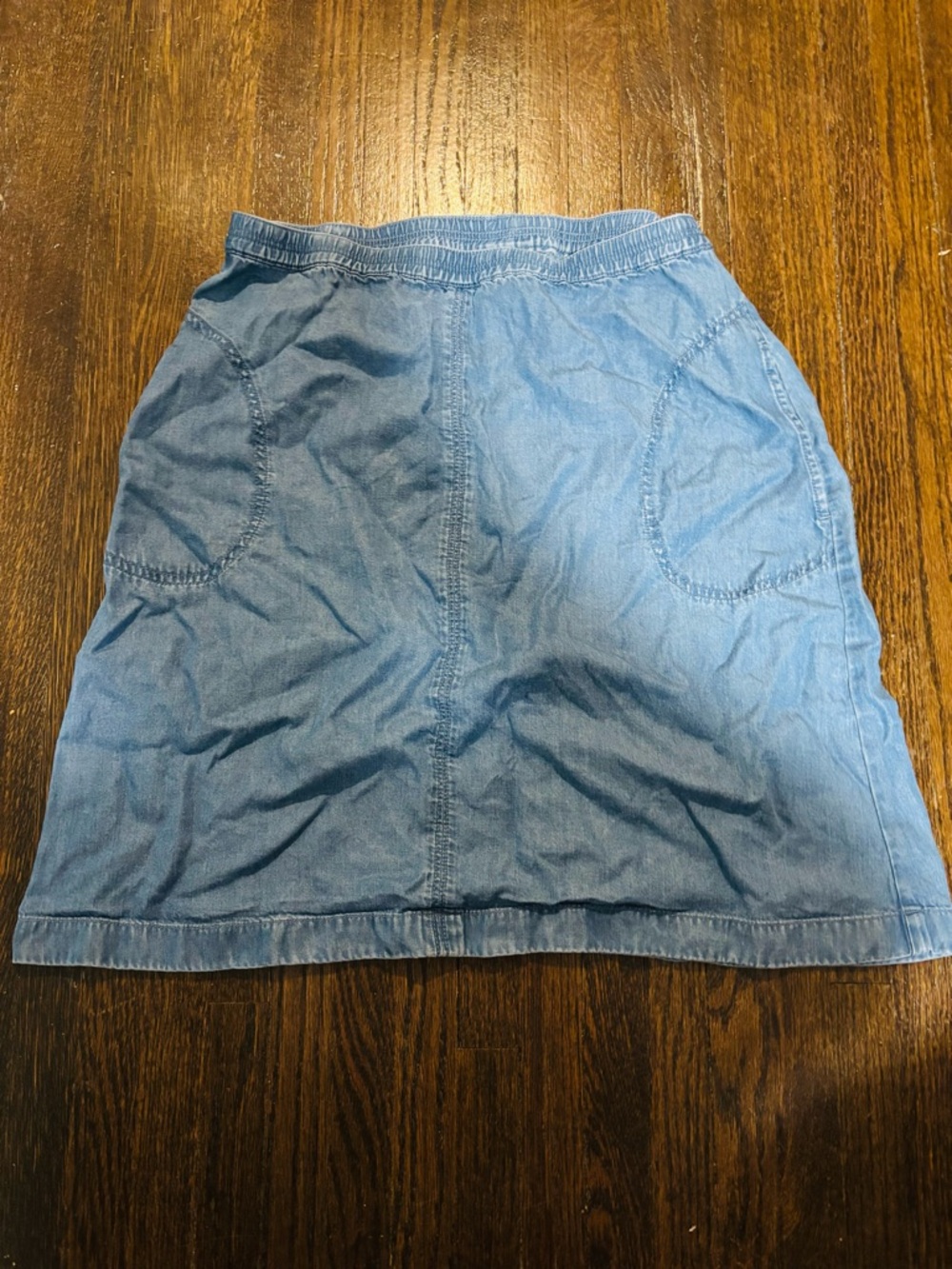 J.JILL, Light Blue Skirt - Classic Casual Style, Size XS